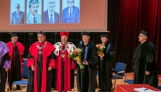 Wręczenie tytułu profesora honorowego prof. A. Tomczykowi, fot. T. Kudasik