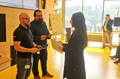 Studenci PRz na warsztatach edukacyjnych w firmie ISCAR Poland