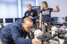 Prezentacja Koła Naukowego Inżynierii Materiałowej AMSA, fot. B. Motyka