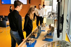 Studenci PRz na warsztatach edukacyjnych w firmie ISCAR Poland