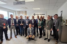 Przedstawiciele Politechniki Rzeszowskiej i Collins Aerospace