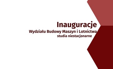 Inauguracje WBMiL