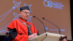 Wystąpienie dziekana prof. PRz A. Marcińca, fot. A. Surowiec