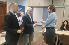 Rozdanie dyplomów