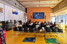 Studenci PRz na warsztatach edukacyjnych w firmie ISCAR Poland