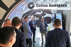 Przedstawiciele Politechniki Rzeszowskiej i Collins Aerospace