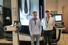 Pan inż. Łukasz Dubiel oraz Pan inż. Michał Jużyniec oraz (studenci WBMiL)