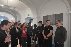 prof. Grzegorz Niwiński przywitał Studentów na Wydziale Wzornictwa ASP