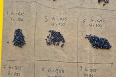 Wiór z procesu toczenia