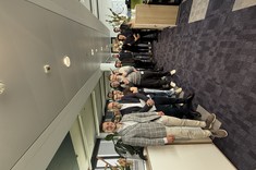 Spotkanie studentów kierunku LiK z pracownikami MTU Aerto Engines Polska (fot. K. Pałkus)