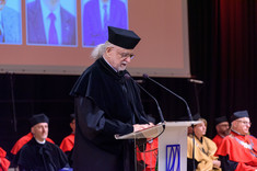 Wystąpienie prof. M. Szczerka, fot. A. Surowiec