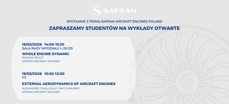 Spotkanie z firmą Safran Aircraft Engines Poland