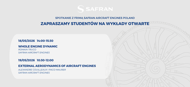 Spotkanie z firmą Safran Aircraft Engines Poland