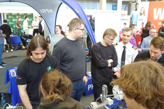 Członkowie KN Szybkiego Prototypowania i Wzornictwa Przemysłowego RP CAM PRz