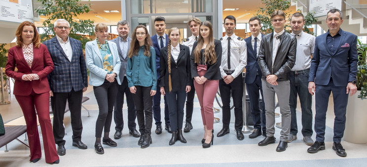 Nagrodzeni studenci