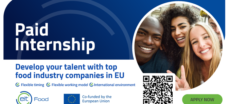 Baner promujący staż