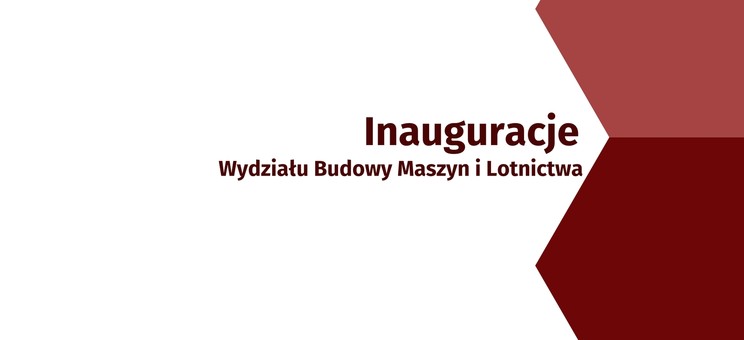 Inauguracje WBMiL