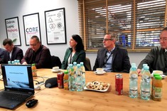 Przedstawiciele Politechniki Rzeszowskiej